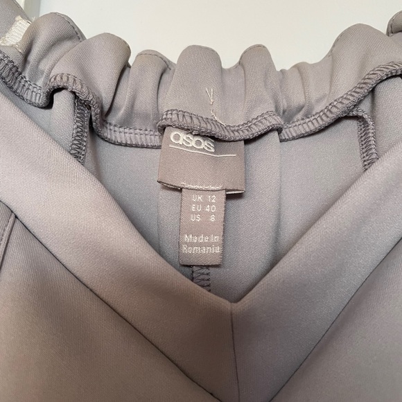 ASOS Grey Dress Sz 12 - Picture 4 of 5